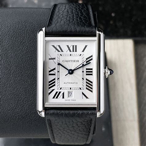 cartier tank automatic|Cartier Tank men's automatic.